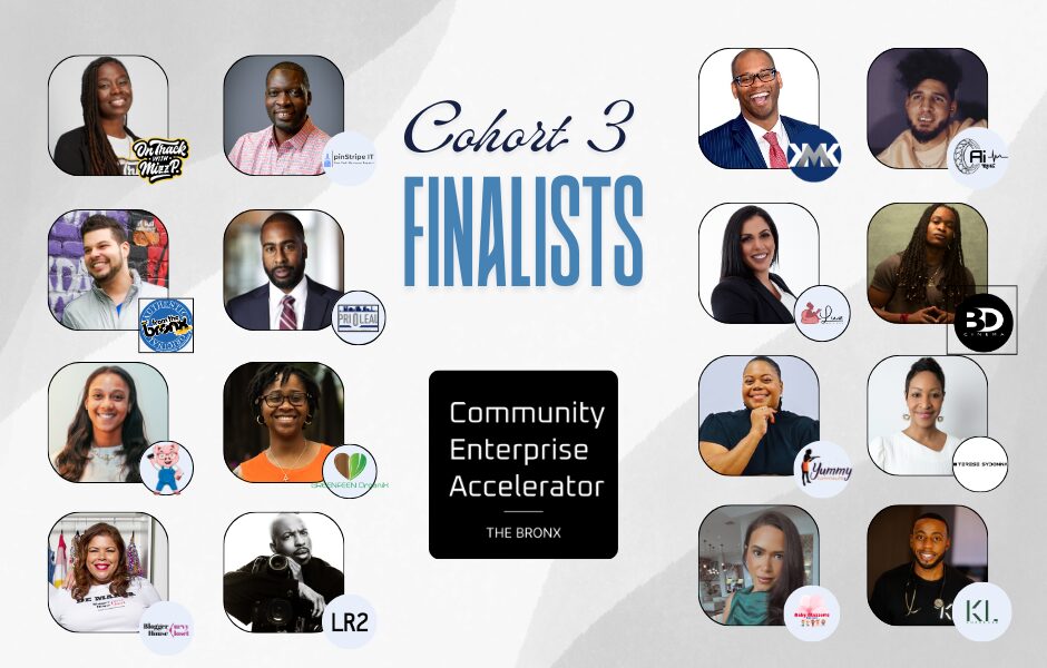 Meet the Finalists: Community Enterprise Accelerator Cohort 3