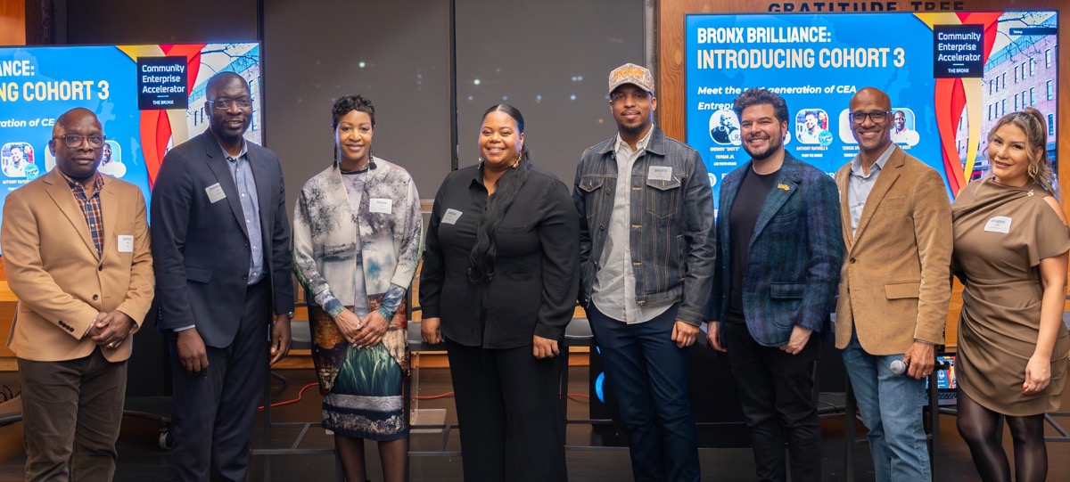 Members of Cohort 3 with CEA board members.